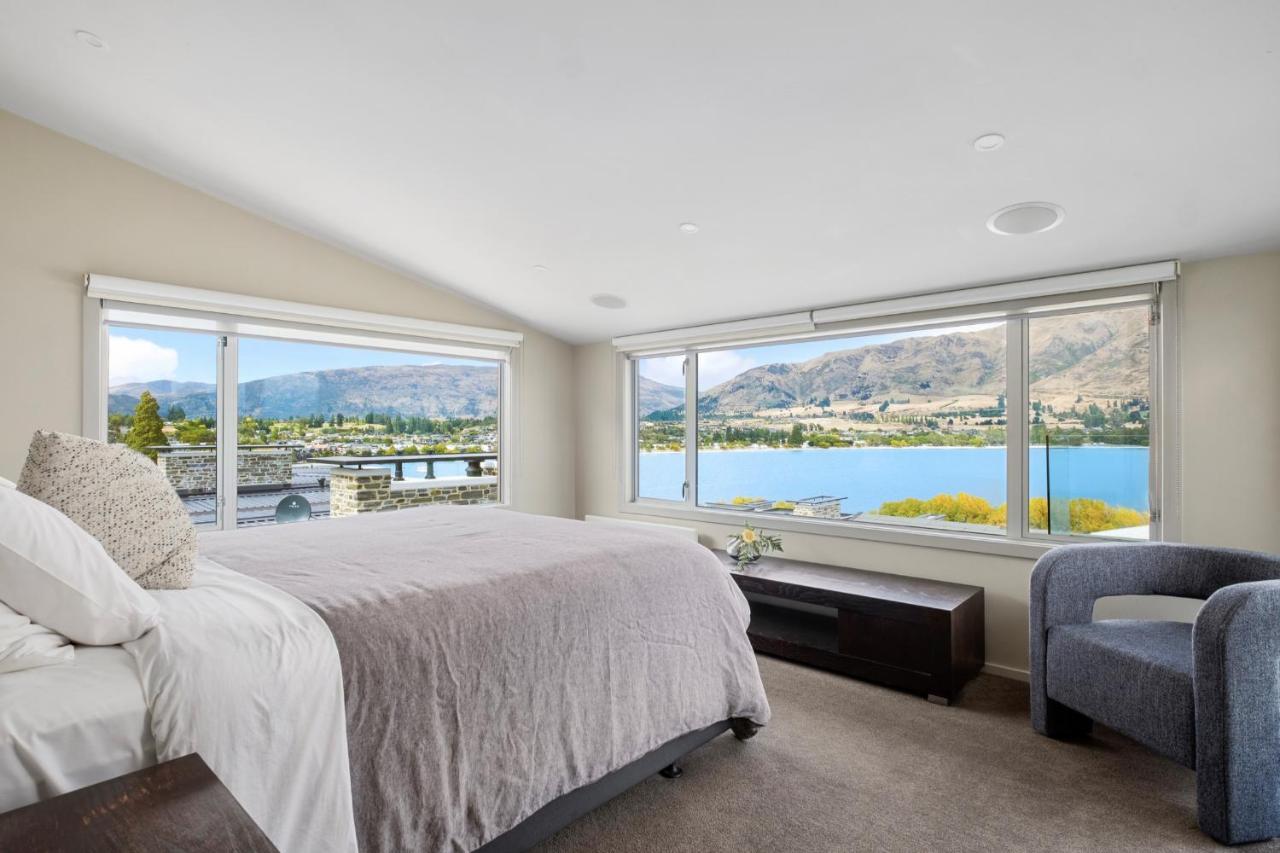 Luxury Lakeview Vista Apartment Wanaka Buitenkant foto