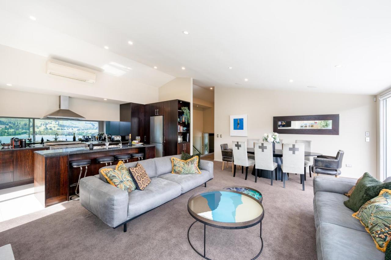 Luxury Lakeview Vista Apartment Wanaka Buitenkant foto