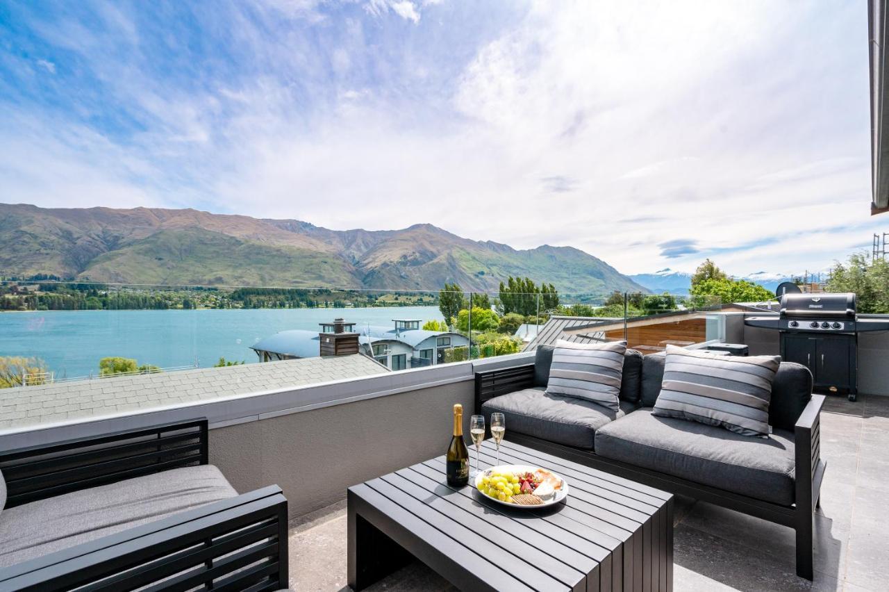 Luxury Lakeview Vista Apartment Wanaka Buitenkant foto