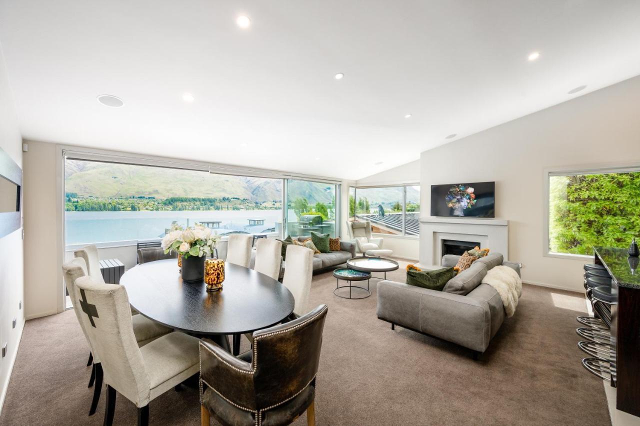 Luxury Lakeview Vista Apartment Wanaka Buitenkant foto